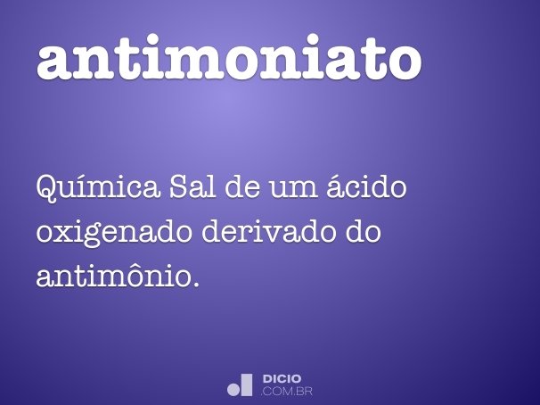 antimoniato