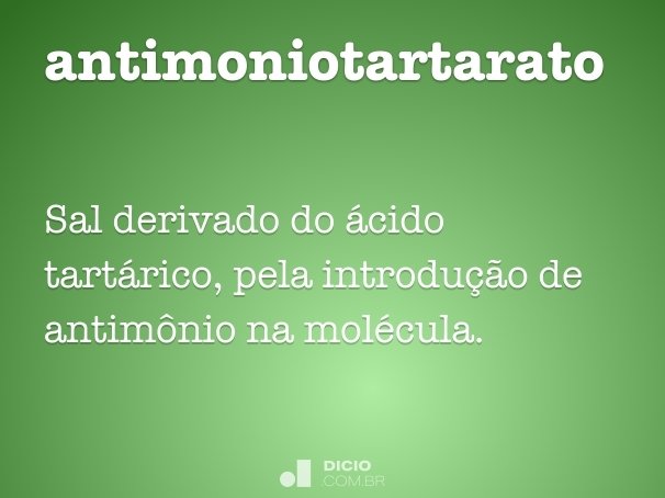 antimoniotartarato