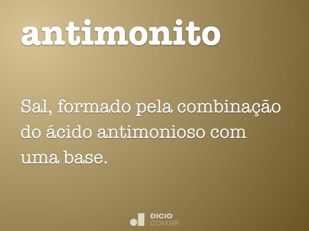 antimonito