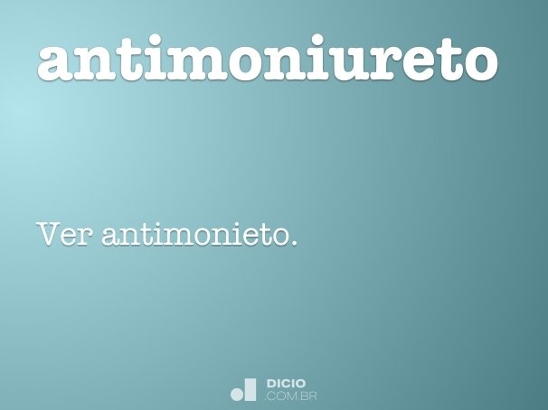 antimoniureto