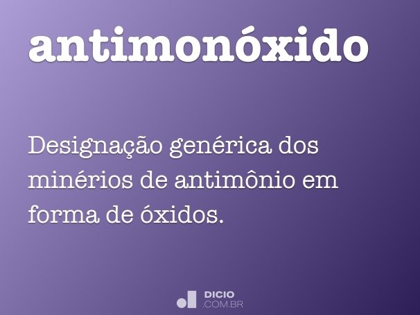 antimonóxido