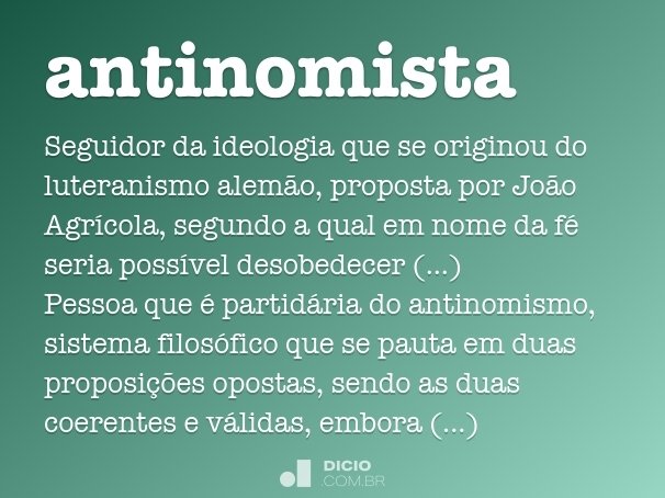 antinomista