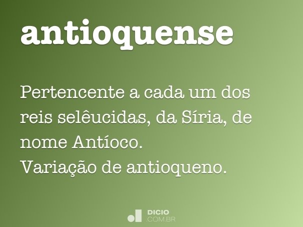antioquense