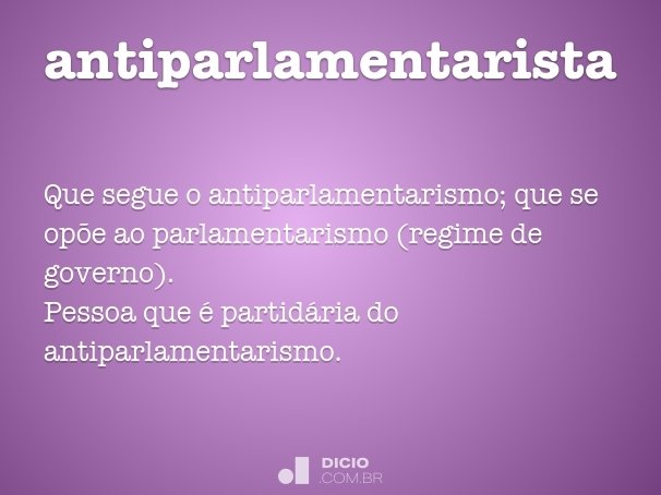 antiparlamentarista