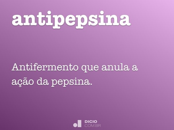 antipepsina