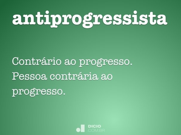 antiprogressista