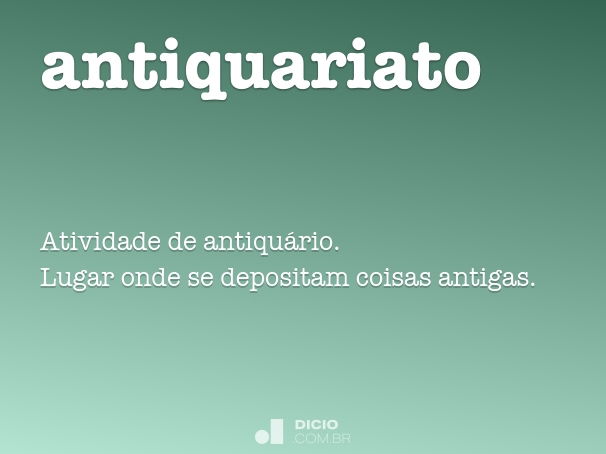 antiquariato