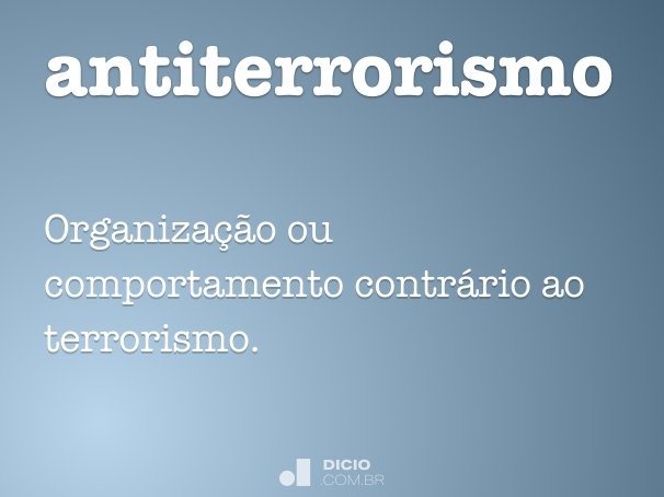 antiterrorismo