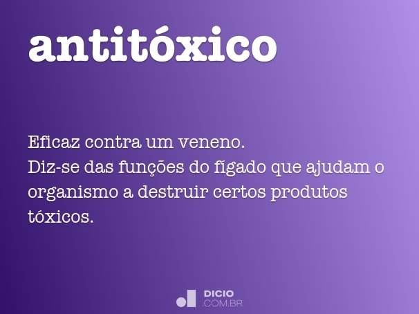 antitóxico