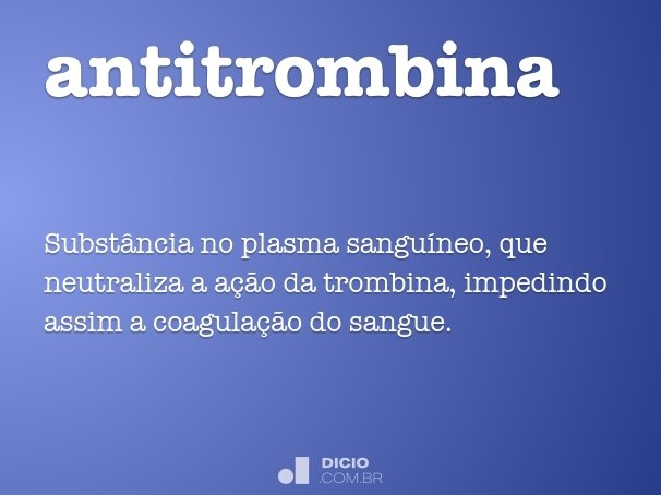 antitrombina