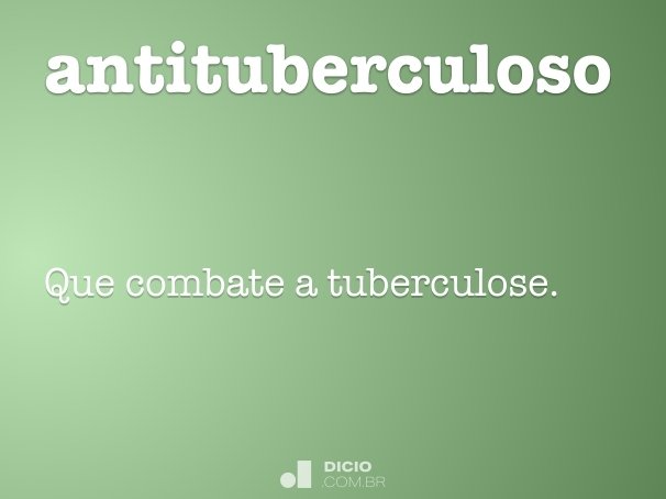 antituberculoso