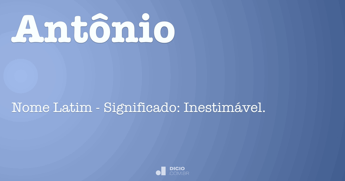 Significados dos Nomes: parte III