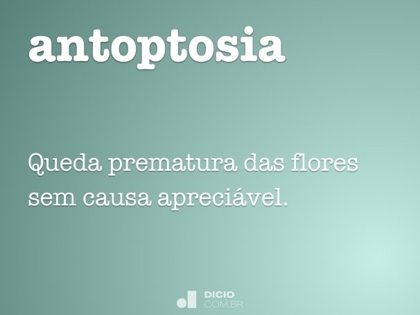 antoptosia