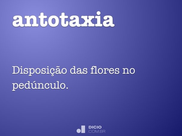 antotaxia