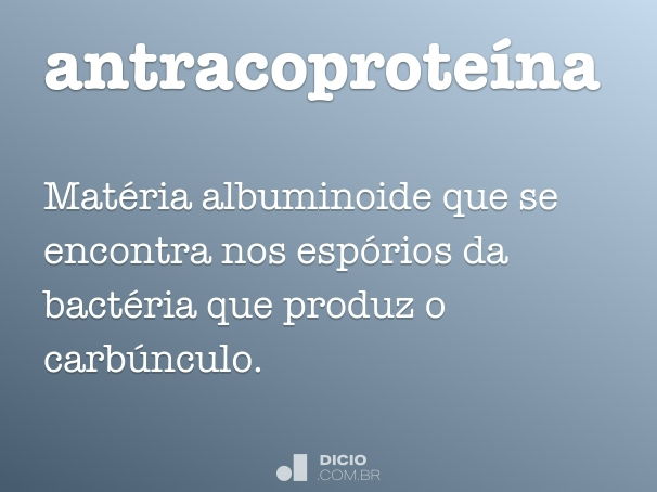 antracoproteína