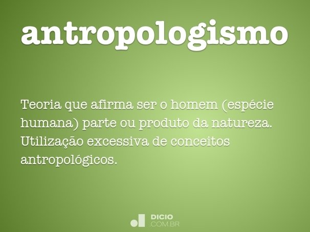 antropologismo