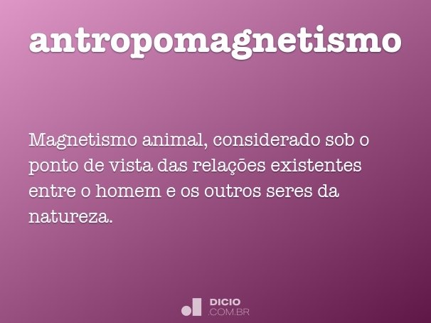 antropomagnetismo