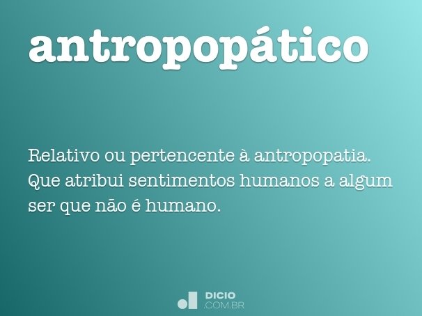 antropopático