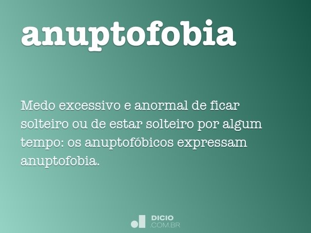 anuptofobia