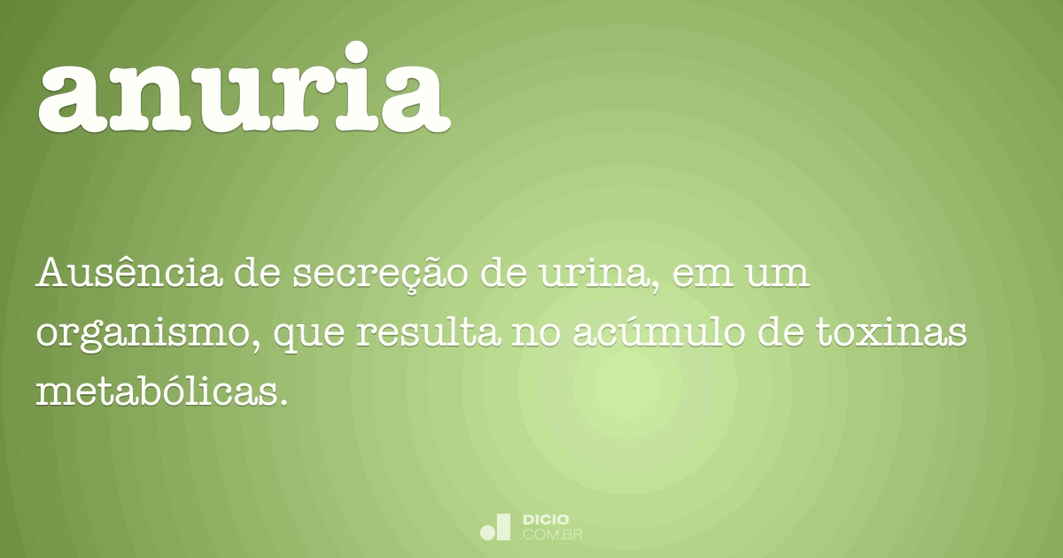 Anuria Dicio, Dicionário Online de Português