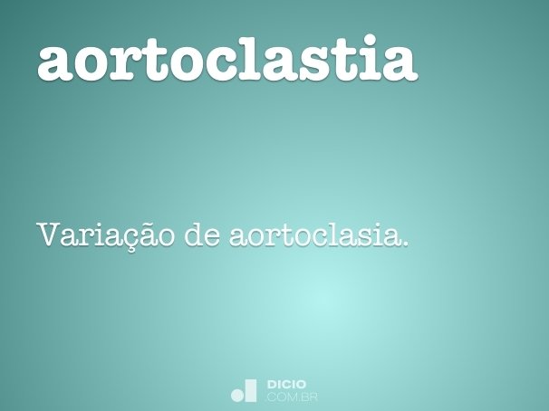 aortoclastia