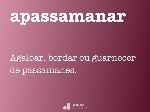 apassamanar