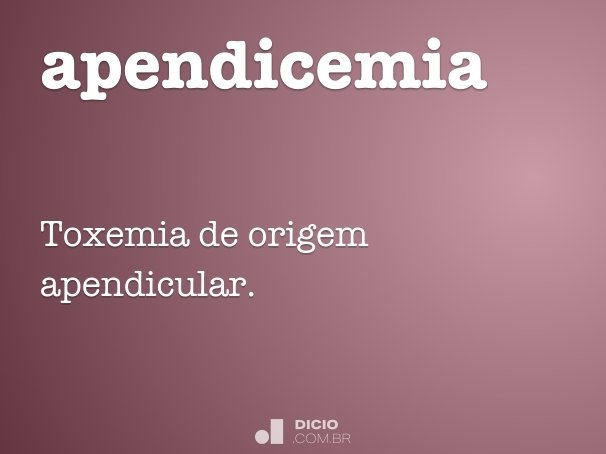 apendicemia