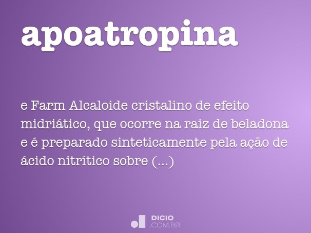 apoatropina