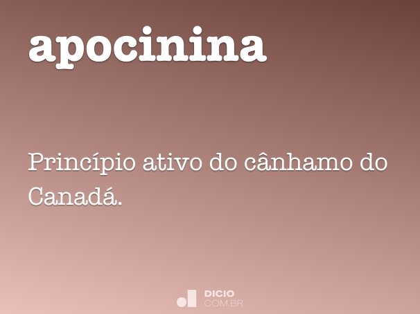 apocinina