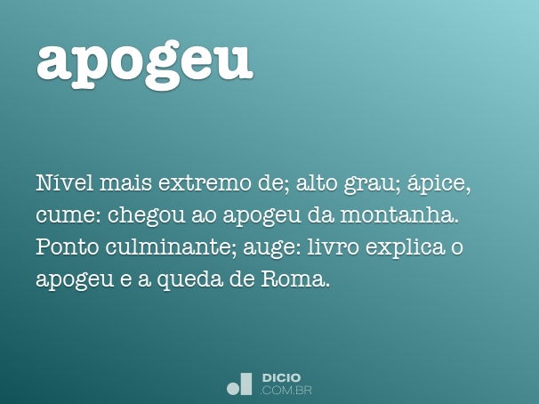 apogeu