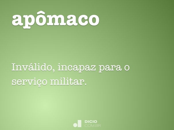 apômaco