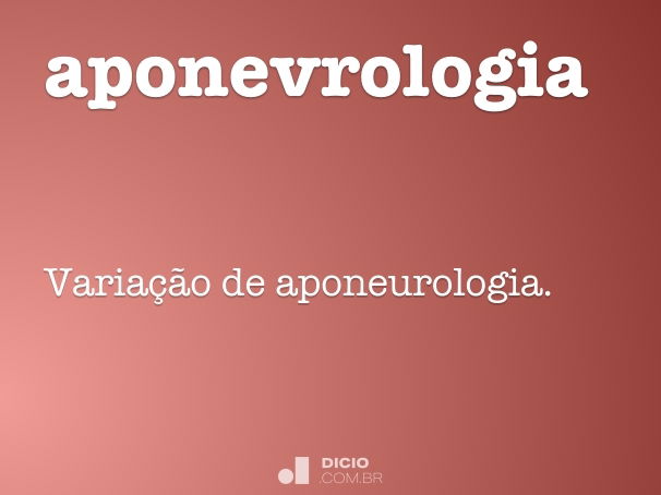 aponevrologia