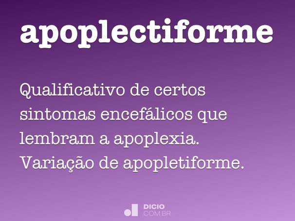 apoplectiforme