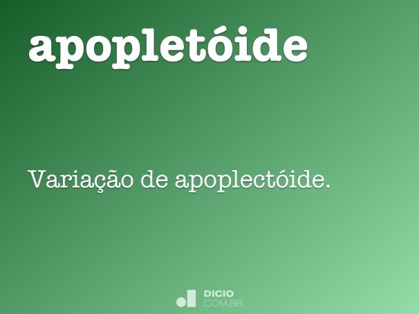 apopletóide