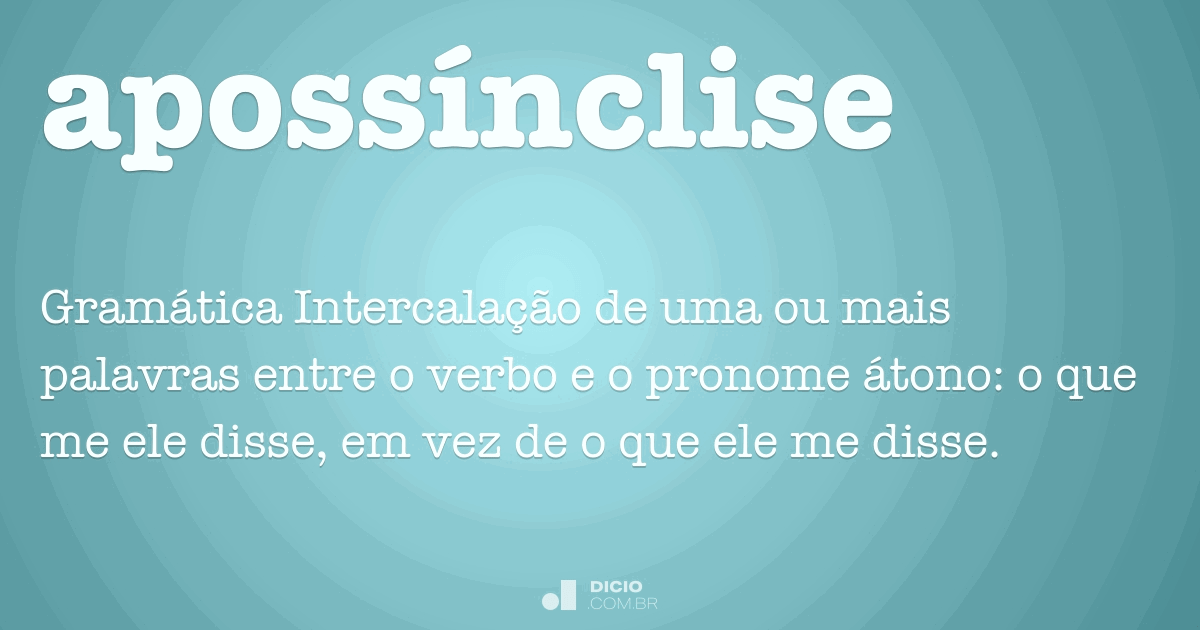 Pronome - Dicio, Dicionário Online de Português