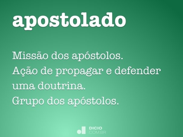 apostolado