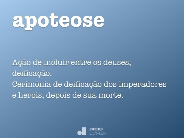 apoteose