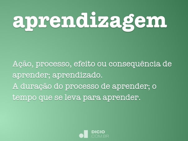 aprendizagem