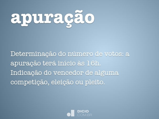 apuração