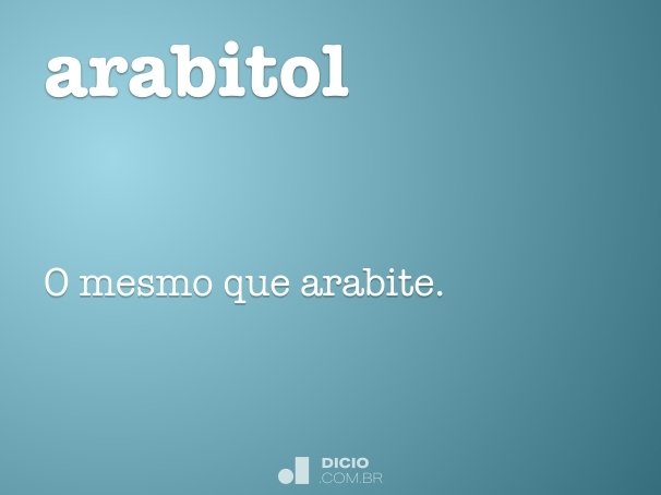 arabitol