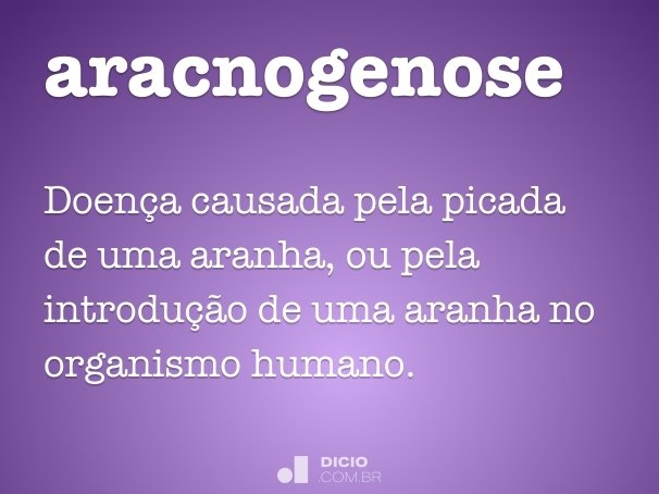 aracnogenose