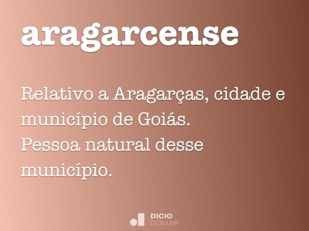 aragarcense