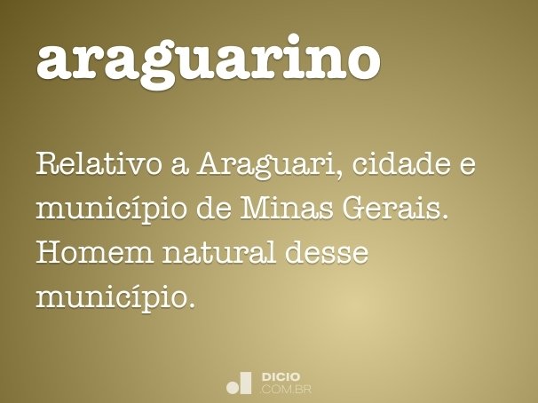 araguarino