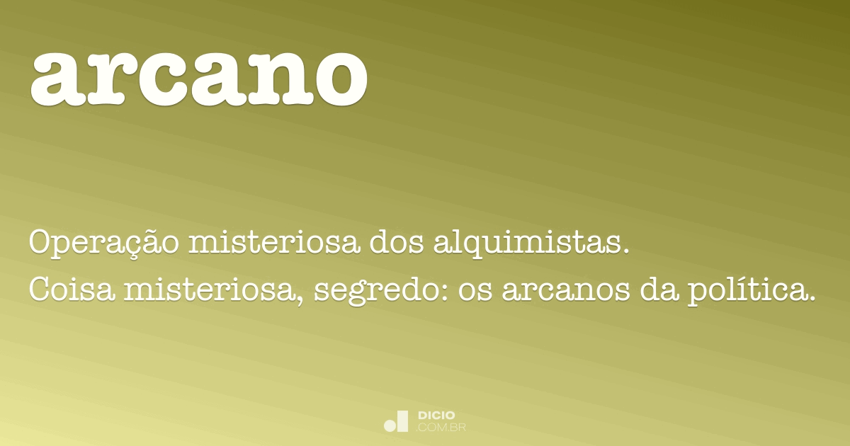 O que Éarcano?