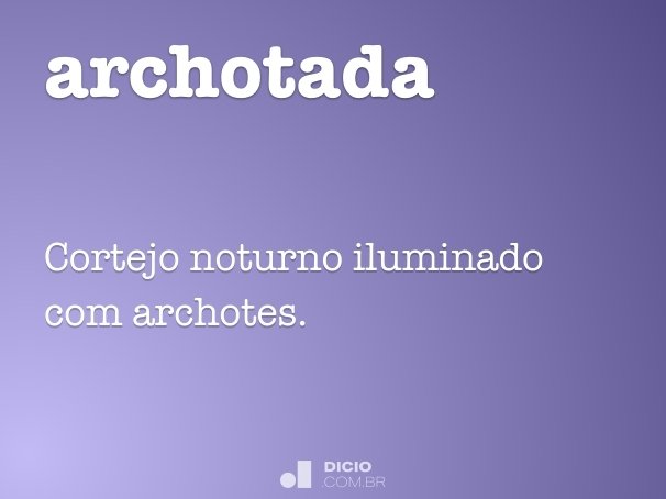 archotada