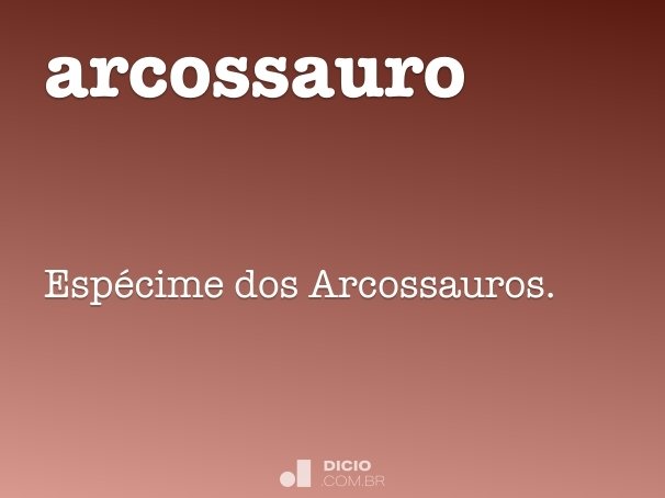 arcossauro