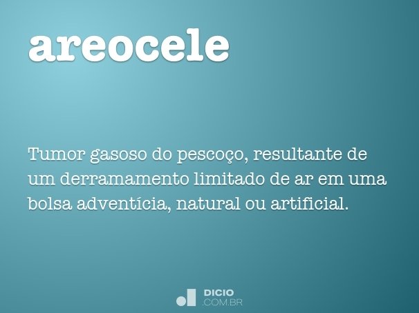 areocele