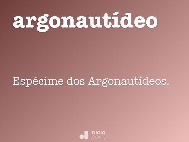 argonautídeo