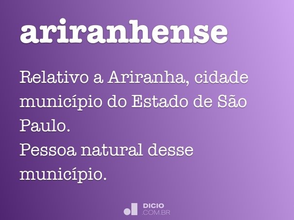 ariranhense
