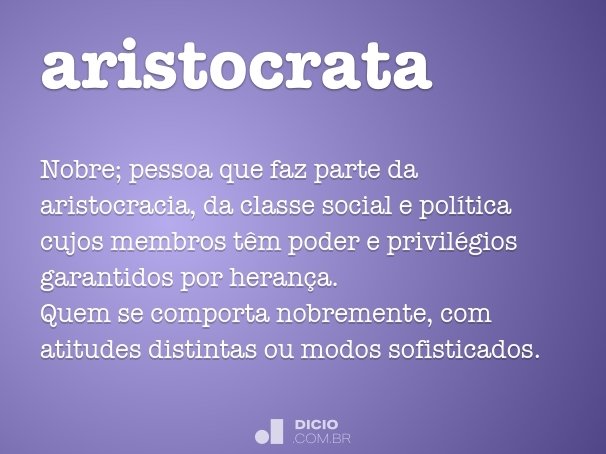 aristocrata
